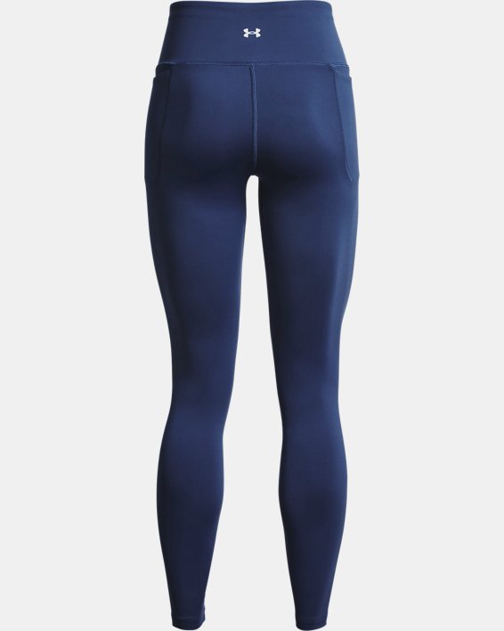 Women's UA Meridian Full-Length Leggings, Blue, pdpMainDesktop image number 5